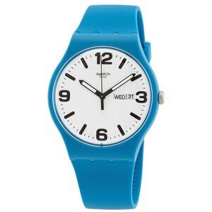 FX03899B NWT Swatch Fashion Unisex Quartz Plastic Authentic Watch